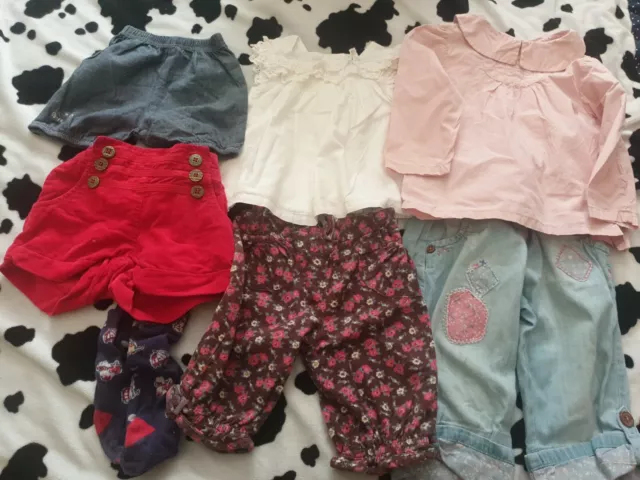 Abito con pacchetto bambina 12-18 mesi pantaloncini autunnali monsone successivo