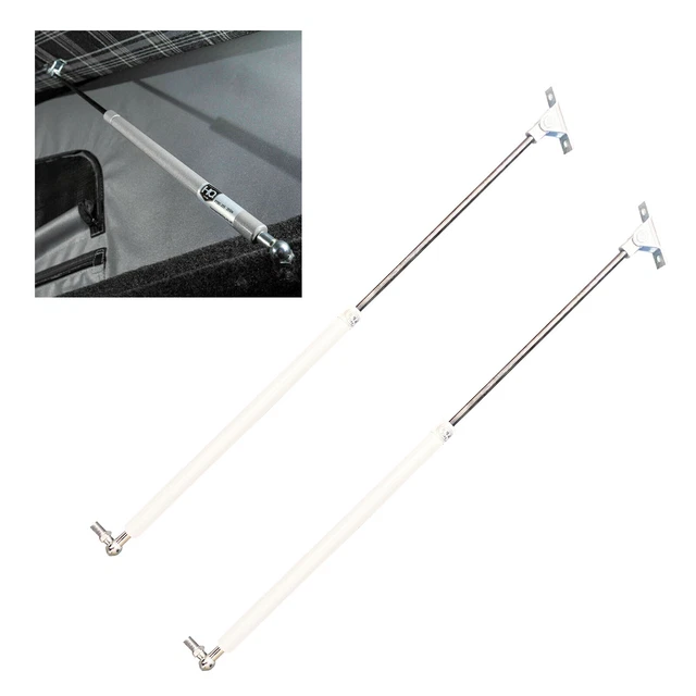 VW T5 / T6 Camper Van Pop Top Bed Board Gas Struts Lift Arms (Pair