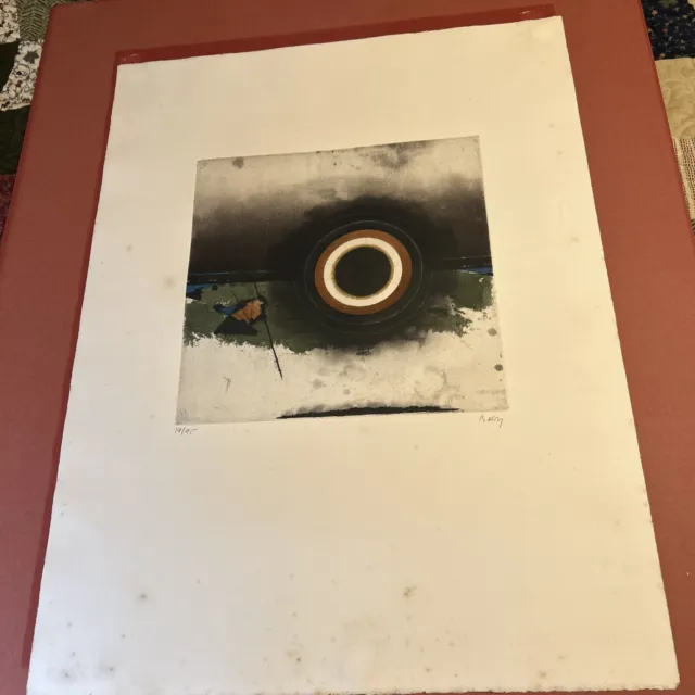 Untitled Print Signed & Numbered Small Edition Tuvia Beeri (392)