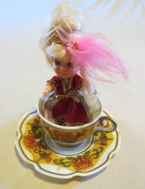 Mattel Liddle Kiddle Doll - Lady Crimson (Tea Party Kiddle)