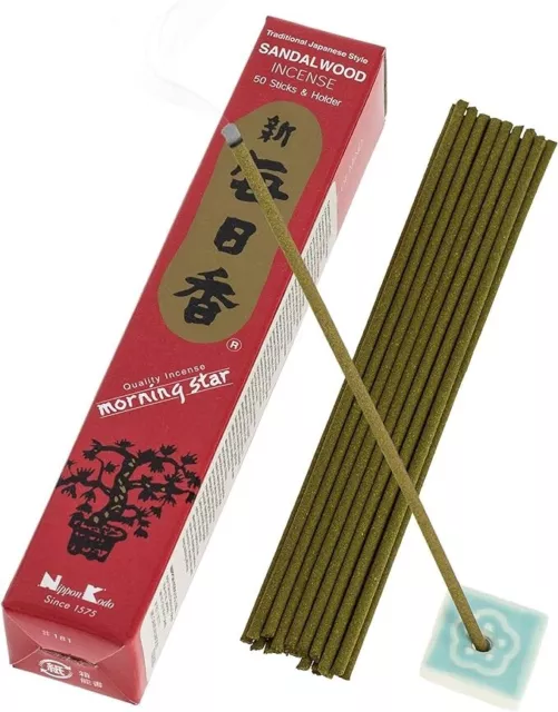 Encens japonais Bois de Santal Morning star Nippon Kodo rituel cérémonie prière