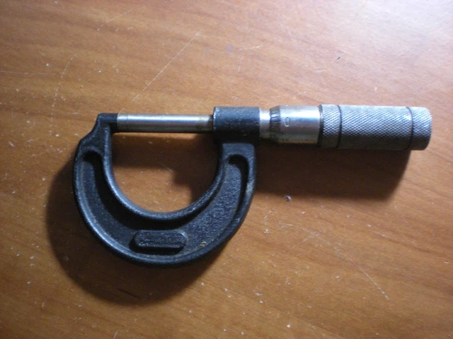 Vintage Central Tool Co. Micrometer Cranston RI USA Measurement Tool