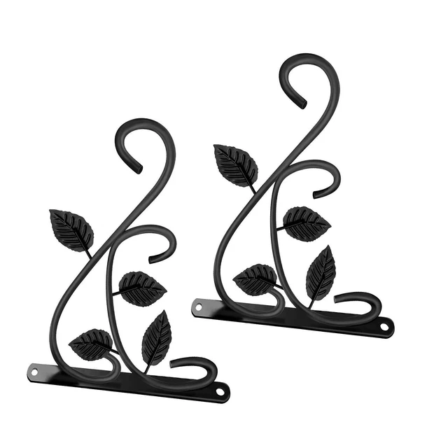 Staffe Per Piante Sospese Zocipro - 2 Pezzi In Ghisa Per Vasi, Cestini E Decorazioni - Foto 12