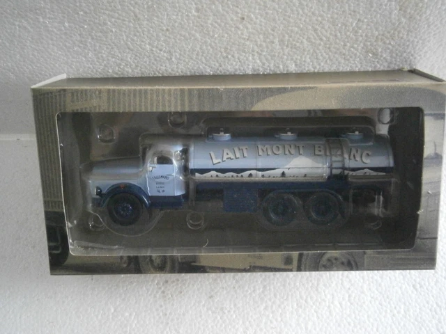 NOREV 1/43 Camion Citerne à Lait Renault - Châssis Blanc - En Boîte - Occasion