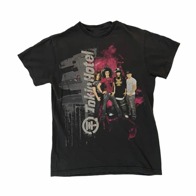 2007 Concert Tour Tokio Hotel Band Shirt Classic Black Unisex S-3XL