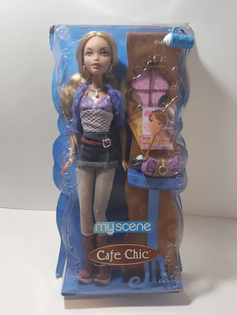 My Scene Cafe Chic Kennedy Doll 2007 Mattel M2842 Asst. M2841 Barbie New In Box