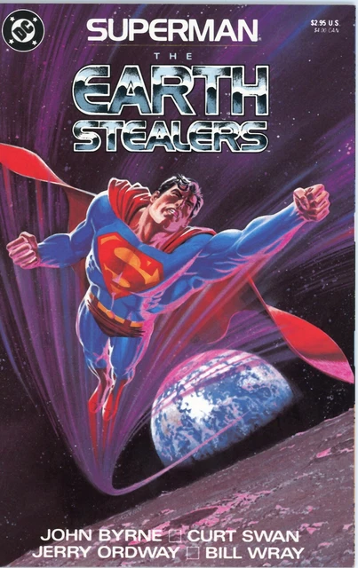 SUPERMAN The Earth Stealers Prestige Format One Shot DC Comics 1988