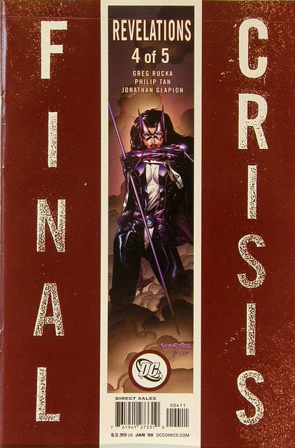 Final Crisis: Revelations (2008 Ltd) # 4 Near Mint (NM) (CvrA) DC Comics MODN