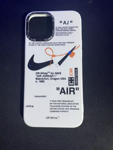 Off white nike hot sale iphone x case