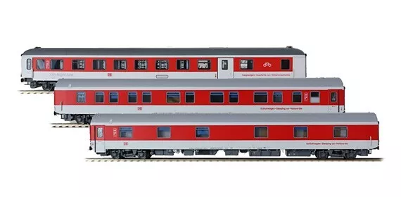 LS L.S. MODELS 49055 DB AG CNL 40478 3TLG SET PEGASUS BDcm SCHLAFWAGEN WLABmzNEU