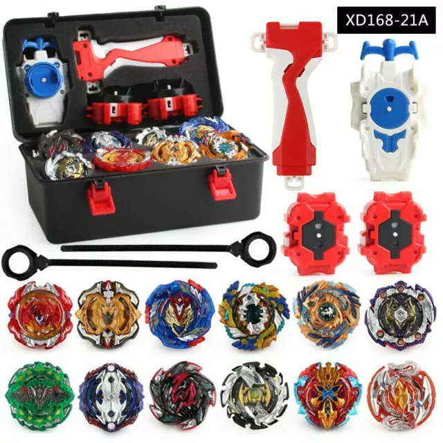 12x Boxed bayblade Beyblade Burst Set With Launcher Fight Battle Gift UK STOCK 2