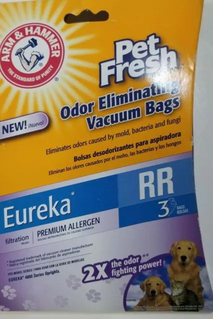 Arm & Hammer Eureka RR Pet Fresh Odor Eliminating Vacuum Bags