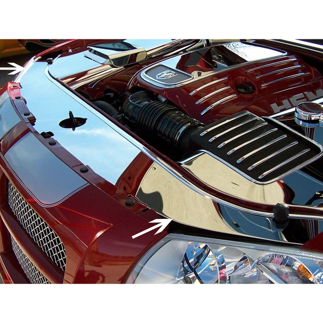 Radiator/Header Plate for 2006-2010 Dodge Charger [Stainless Steel/Polished]