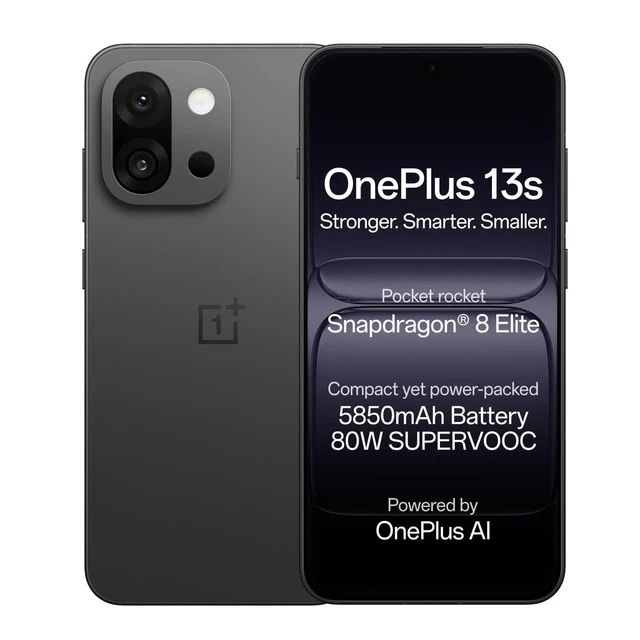 ONEPLUS 13S 5G | (512GB / 256GB) | Black & Green | Global version