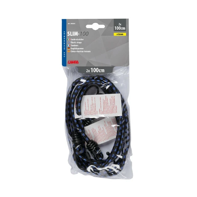 Lampa Corde elastiche slim - Ø 8 mm - 2x100 cm