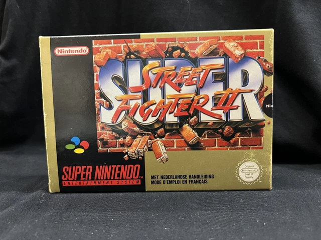 Jeu Super Nintendo SNES Super Street Fighter II 2 complet