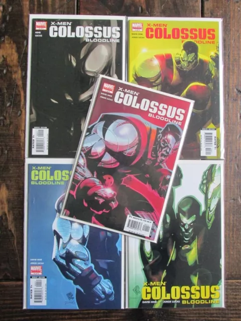 Marvel 2006 X-MEN COLOSSUS BLOODLINE Comic Book Issue #1-5 Complete Set 1 2 3 4