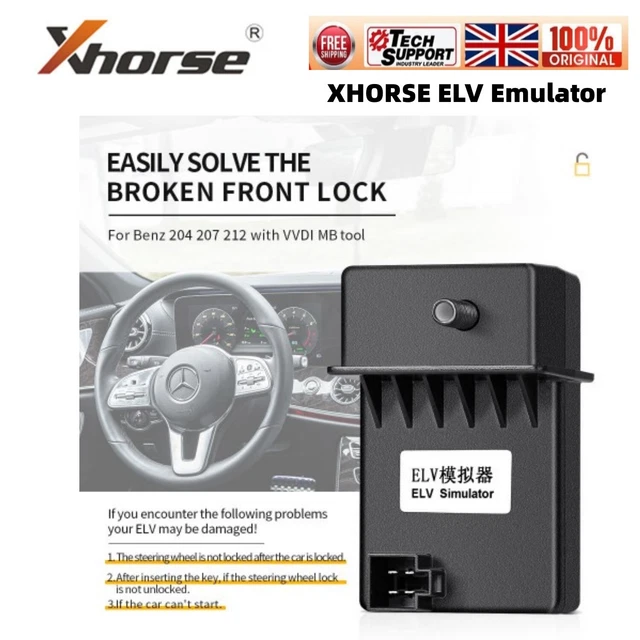 Stuurwiel Kolomvergrendeling Stuurslot Emulator ESL ELV Simulator Automotive Accessoires Vervanging voor Stuurwiel Kolomvergrendeling Stuurslot Emulator ESL ELV Simulator Automotive Accessoires Vervanging voor