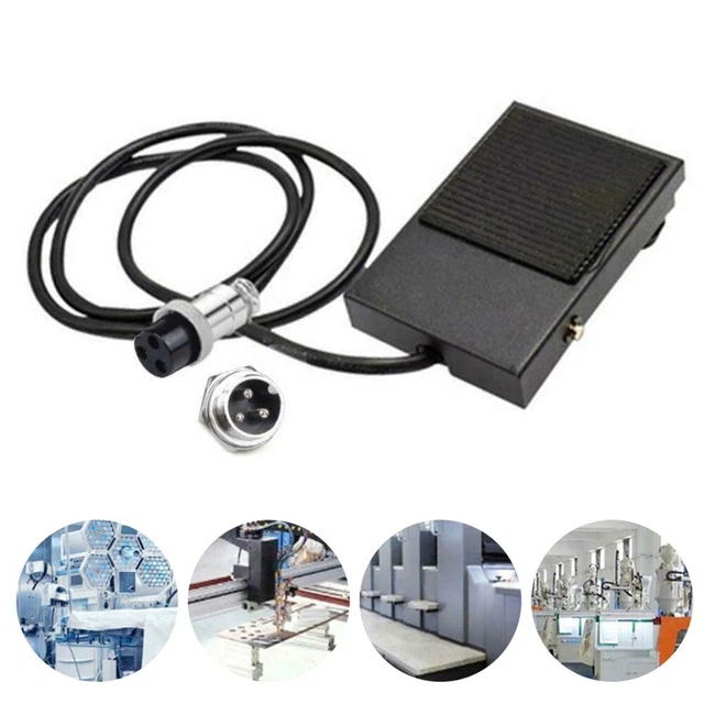 AC380VDC220V Interruttore a pedale con lunghezza cavo 2 m per comodità e sicurezza