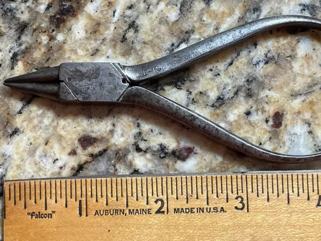 Vintage T-R Round Tip Pliers : Watchmaker / Jeweler Tool