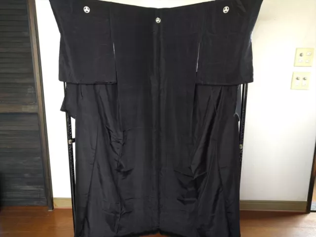Reiform Mourning Dress Kashiwa Mon Awase Vintage Retro Antique Japanese Dress