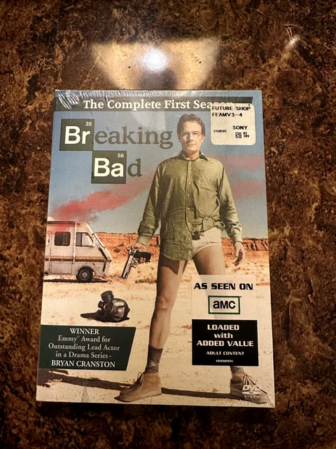 BREAKING BAD THE Complete First Season DVD Ships Free Same