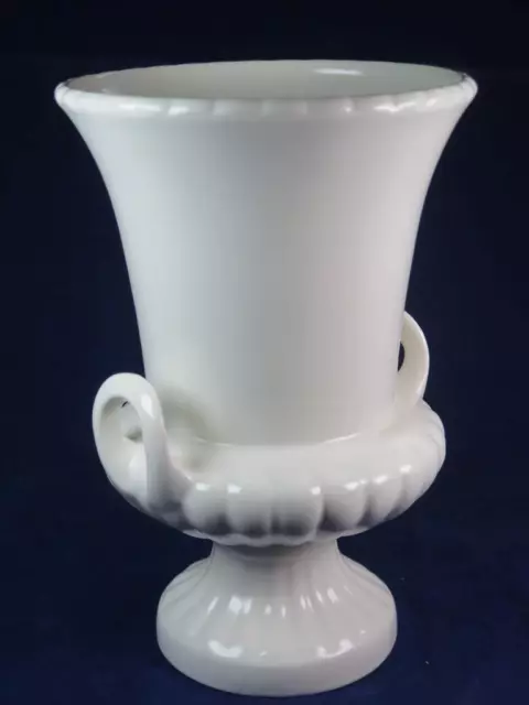 VINTAGE Sylvac Vase 3578 Urn Shaped Two Handled White 2