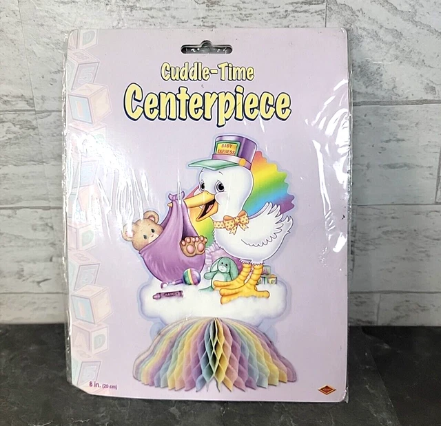 BEISTLE STORK BABY Shower Centerpiece Decoration Unisex 8