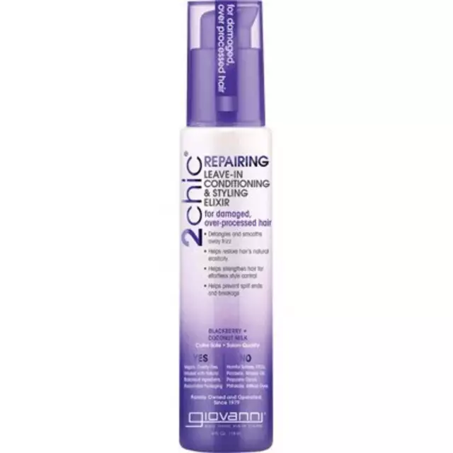 GIOVANNI Leave-in Conditioner - 2chic Repairing (Damaged Hair) 118ml