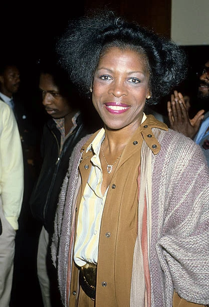 ACTRESS ROXIE ROKER at Adolph Caesar’s Memorial Service on Ap- 1986 Old