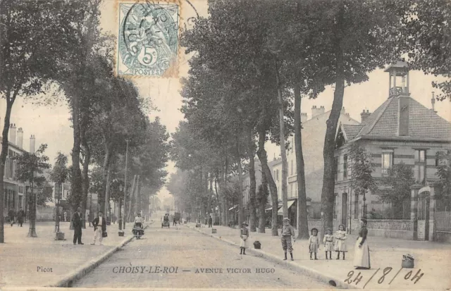 Cpa 94 Choisy Le Roi Avenue Victor Hugo