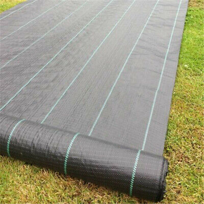 Heavy Duty Weed Control Garden Ground Cover Fabric Membrane Sheet Mat Landscape