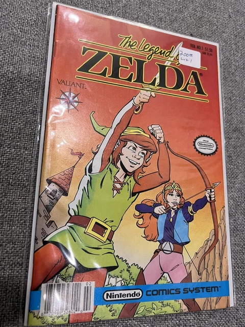 The Legend Of Zelda #1 1991 Valiant Comic Nintendo Comics