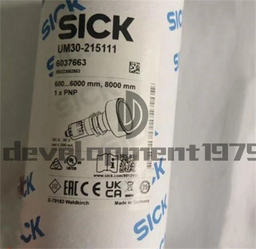 1 pz nuovo sensore a ultrasuoni SICK UM30-215111 6037663