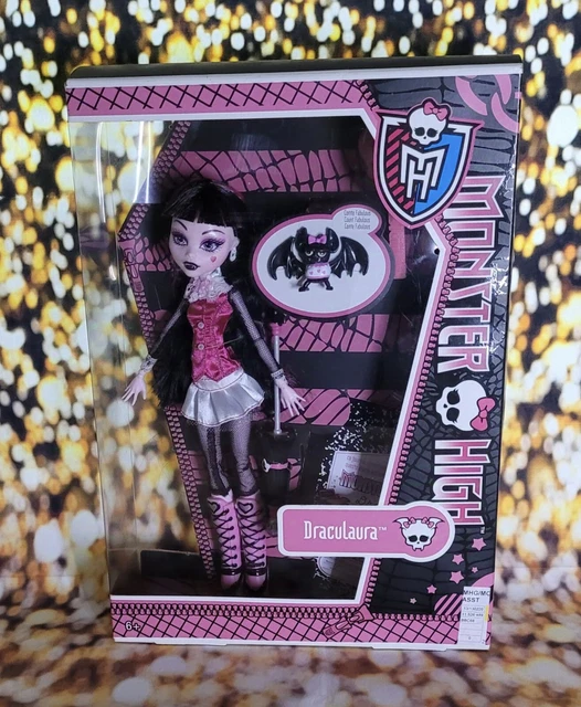 MATTEL MONSTER HIGH Draculaura Basic First Wave 1 2013 Neu Ovp EUR 250 ...
