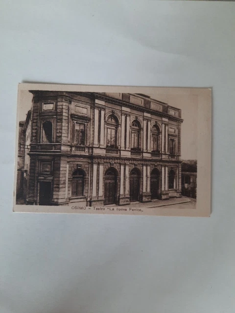 Osimo - Teatro La Nuova Fenice - Vg. 1937