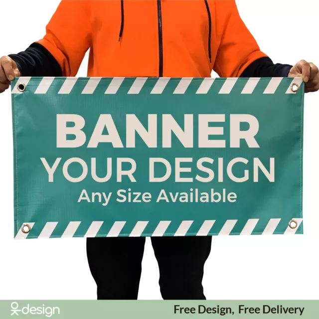 Custom PVC Full Colour Vinyl Banner - Free design and Any size