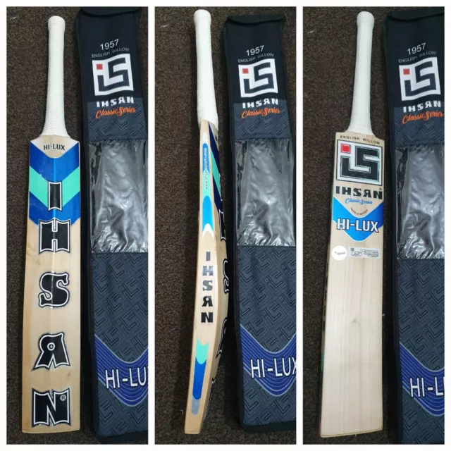 English Willow Cricket Bat Ihsan Hi Lux Classic Series