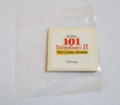 2003 Disney 101 Dalmatians Ii 2 Patch's London Adventure Movie Promo Sticker Set