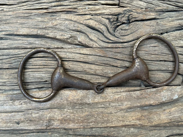 Bride De Harnais Vintage Berry Avec Mors – Occasion, Style Driver Bit Horse Snaffle 11141