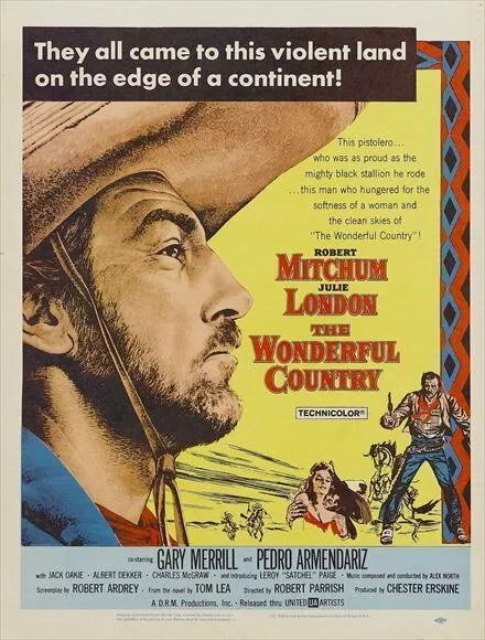 72149 The Wonderful Country Movie Robert Mitchum Wall Decor Print Poster