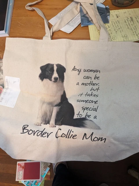 Border Collie Gift Set New Mug, Bag, and Socks Dog Christmas Gift