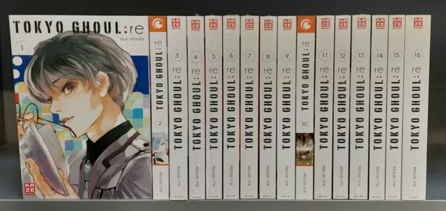 ⭐ Tokyo Ghoul :Re (KAZE/Crunchyroll Manga)⭐ Nr.  1-16 kpl (neu) INFO Beachten!!!