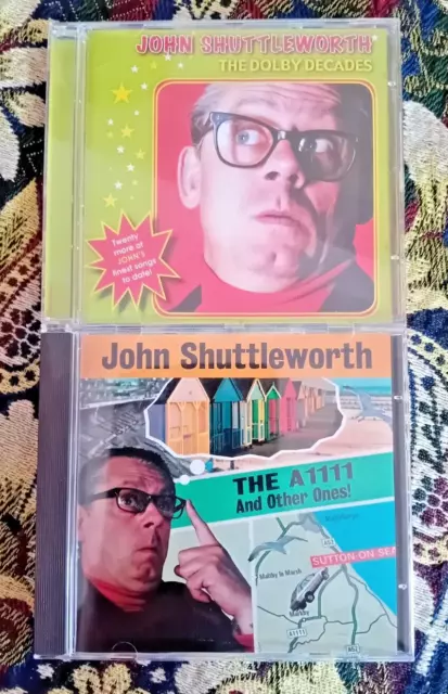 JOHN SHUTTLEWORTH 2 CDs The Dolby Decades + The A111 and other ones 42 songs