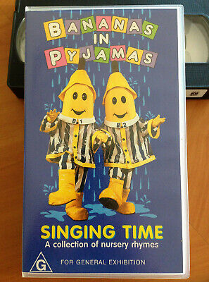 BANANAS IN PYJAMAS - SINGING TIME (+5 Other Stories) - ABC For Kids VHS ...