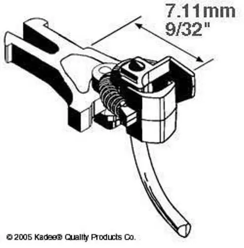 Kadee #17 Magnetic Knuckle Couplings European NEM 362 V Short 7.11mm x 2 Prs 1st