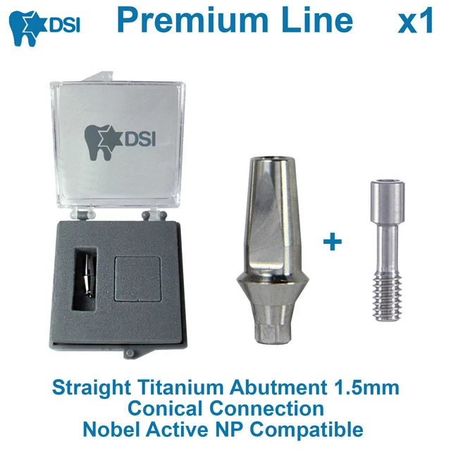 10 Transferts D'impression Pour Implants Dentaires DSI - Clic Conique Nobel Active, Neufs Sous Blister