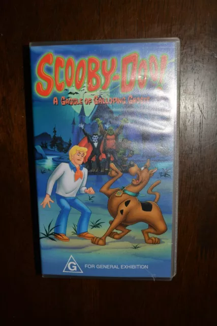 SCOOBY-DOO! A GAGGLE Of Galloping Ghosts Vhs £7.06 - PicClick UK