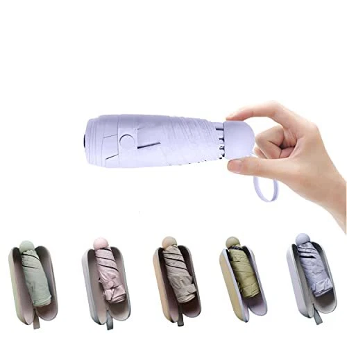 Travel Mini Umbrella for Purse With Case-Small