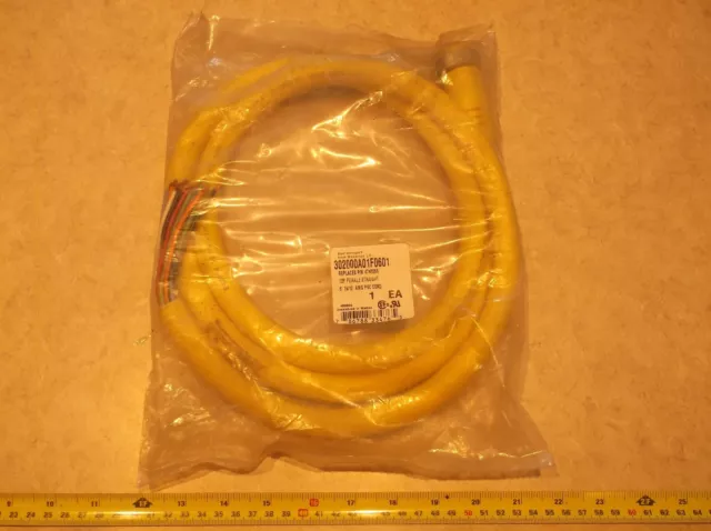 Brad harrison 302000A01F0601 Cable 12P Female Straight 6' 16/12 AWG PVC CORD